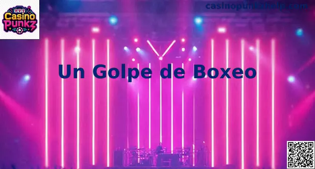 Interfaz interactiva de Un Golpe de Boxeo mostrando el ring de simulación